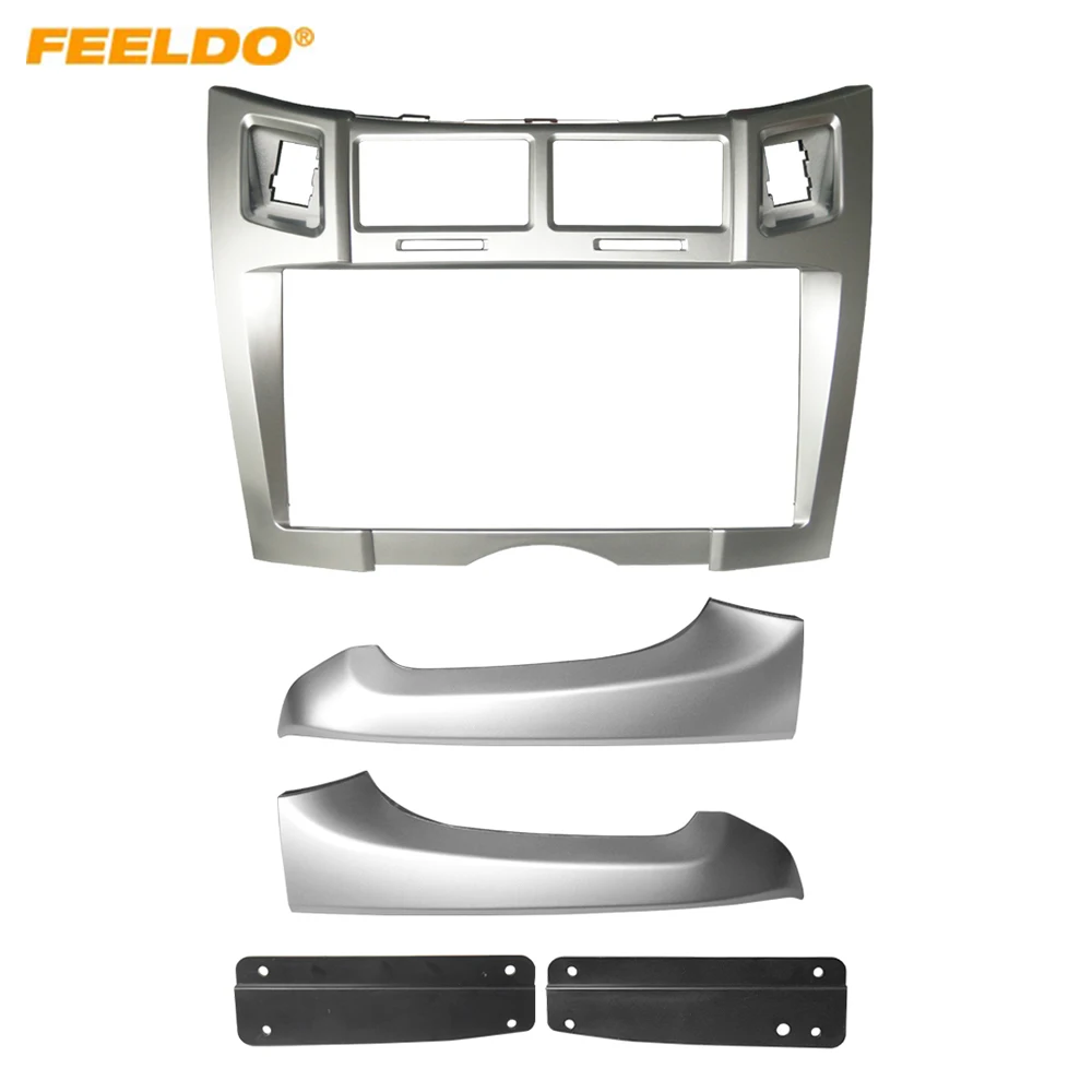 

Автомобильная аудиосистема 9-дюймовый головной блок с большим экраном, панель приборной панели, комплект рамки, адаптер для Toyota Yaris/Vios (05-11)