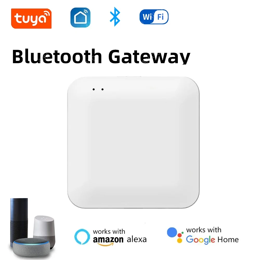 Tuya Bluetooth Gateway Hub Smart Home Wireless Bridge Smart Life APP Remote Control Automation Device Works with Alexa Google