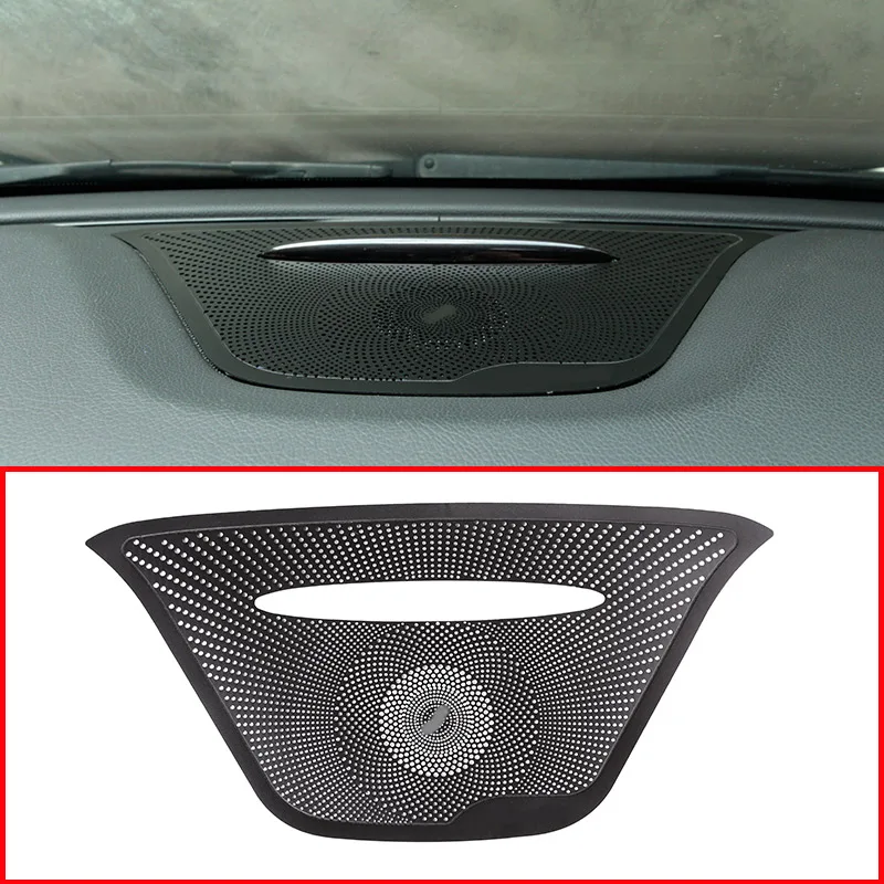 Stainless Audio Speaker Dashboard Loudspeaker Cover Trim Sticker For Mercedes Benz A GLA CLA Class W176 X156 C117 Car Accessory