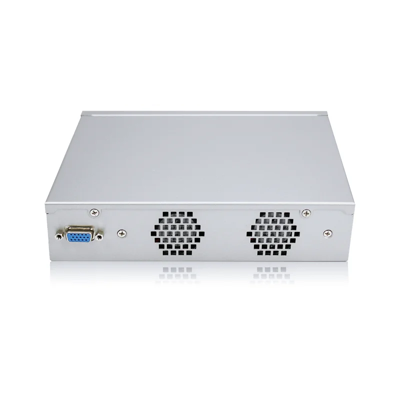 Router Lembut Celeron J1900 Firewall PC Mini 4 * Intel 82583V/82574L Nic Ethernet Port VGA USB Alat Keamanan Jaringan