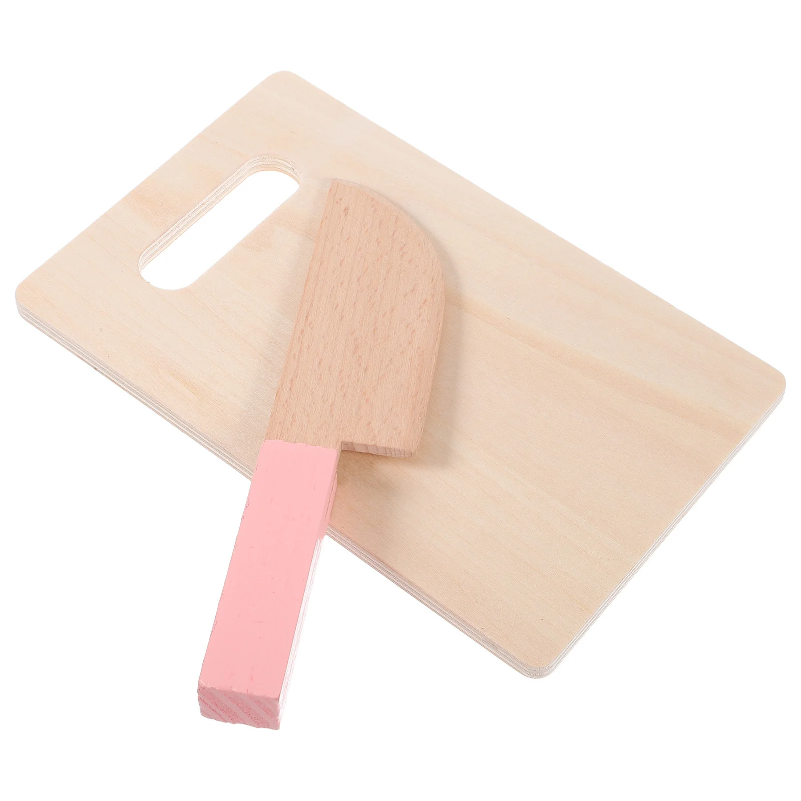 1 set taglierina da cucina in legno gioco alimentare sicuro tagliere simulato fai da te per bambini prima educazione gioco di cucina taglierina da cucina in legno