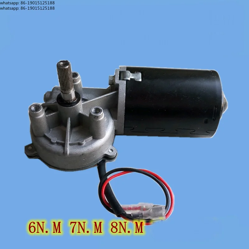 Replica Garage Door Motor Motor Ideal Electric Door Opener Accessories pure copper gear 24V 28 gear shaft automatic door