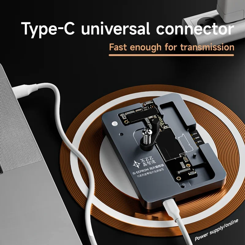 XZZ XINZHIZAO i5-EEPROM programator logiczny pasma podstawowego bez demontażu odczytu i zapisu dla IPhone X 11 12 13 14 15 PRO MAX