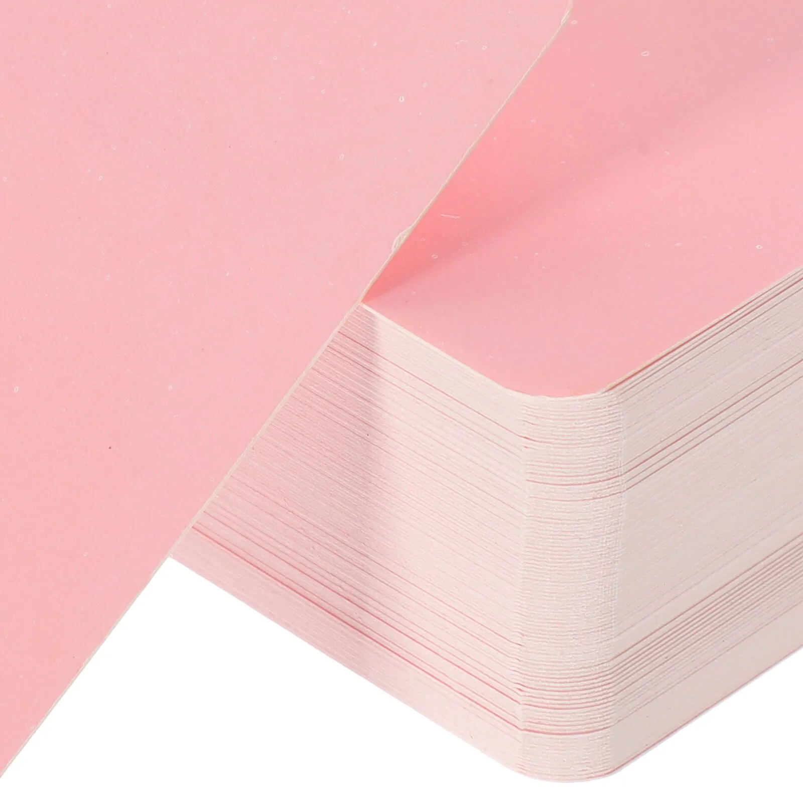 การ์ดโน้ตข้อความ 100 ชิ้น กระดาษหนา ไม่มีลาย เขียนลื่น พกพาสะดวก สมุดโน้ต DIY ขนาดกะทัดรัด สำหรับวางแผนกำหนดการและงานที่ต้องทำ