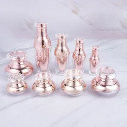 Empty Acrylic Face Cream Jar Container Spray Bottles Essence/lotion Bottles Pump Bottle Cosmetic Packing Bottle