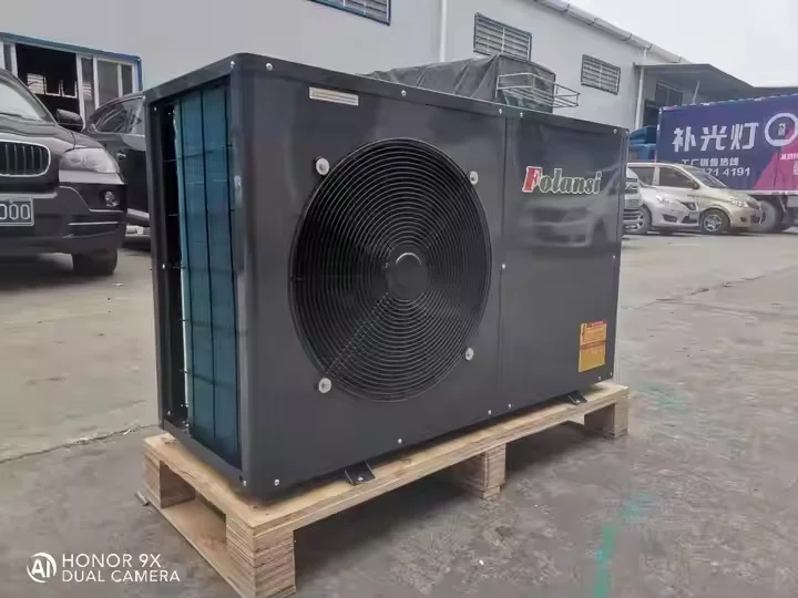 ปั๊มความร้อนอากาศสู่น้ำ 11 กิโลวัตต์ ใช้สารทำความเย็น R32 แบบโมโนบล็อก ควบคุมผ่าน WiFi และรองรับ RS485 Modbus