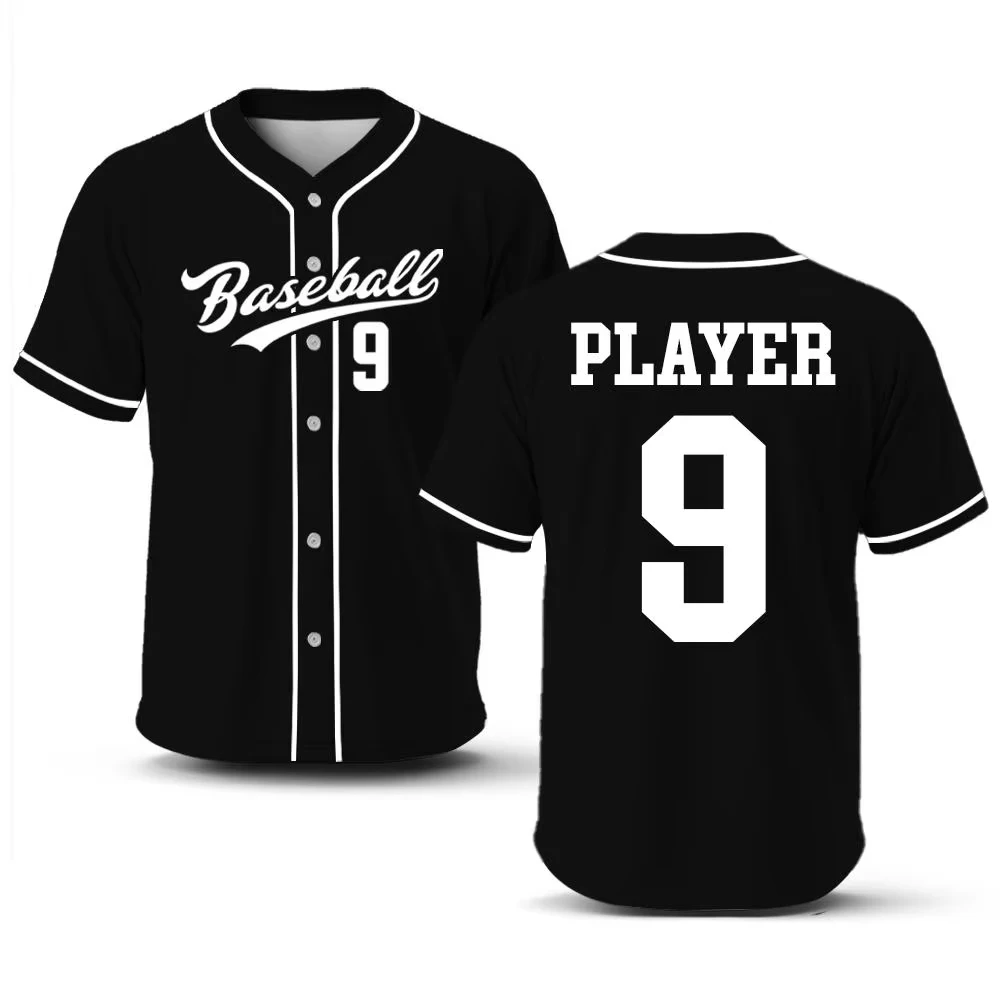 2026 New Authentic Baseball Uniform Summer Outdoor Comfortable and Breathable Sportswear Unisex Baseball Fans Can Customize Tops