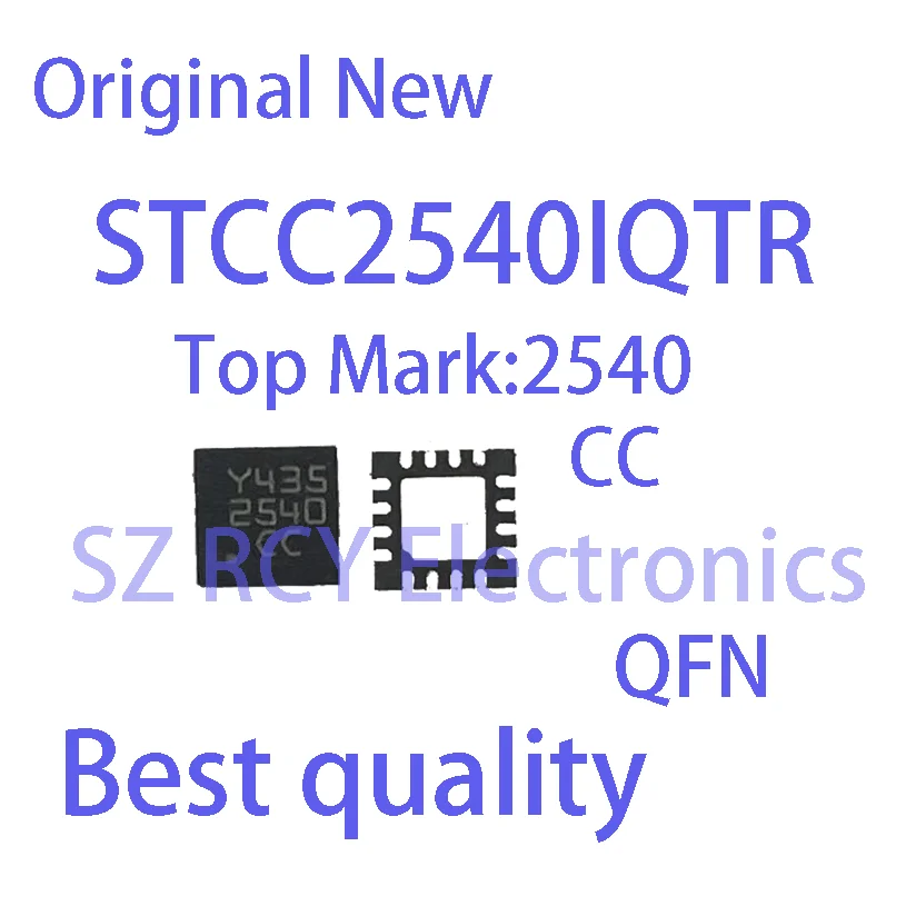 ชิปเซ็ต2540 CC QFN 2540CC STCC2540 STCC2540IQTR ใหม่ (5ชิ้น)