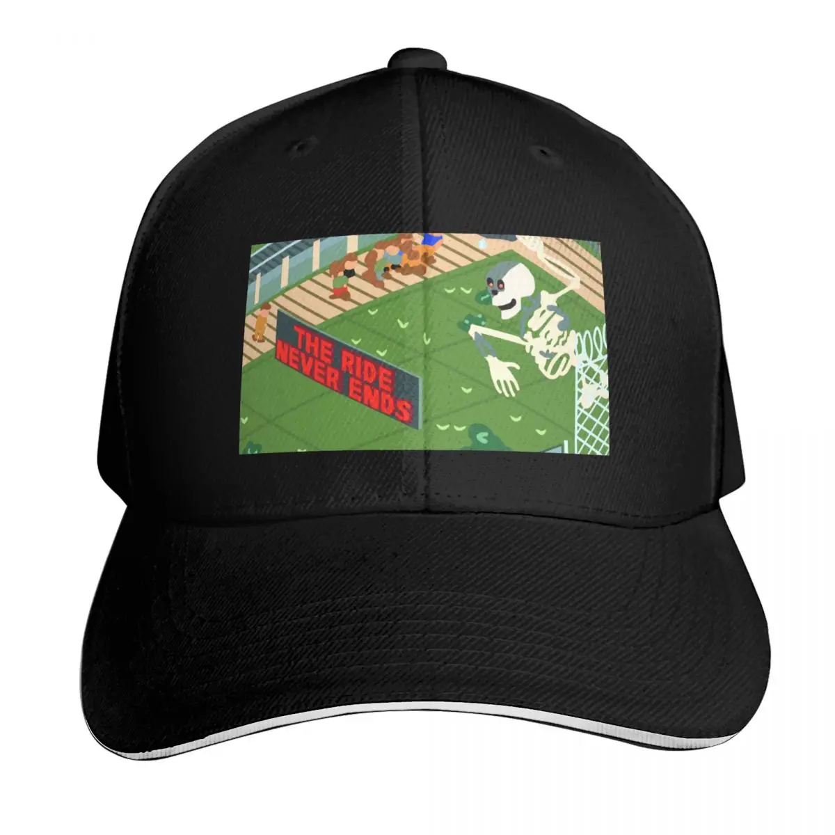 Mr Bones Wild Ride Baseball Cap Outdoor Golf Running Hiking Summer Beach Travel Streetwear Hip Hop Trendy