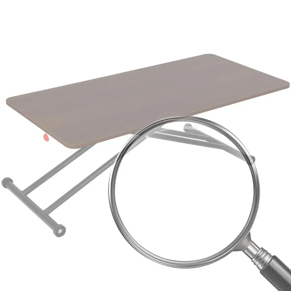 

Folding Coffee Table with Rollers Low Coffee Table Wooden Portable Floor Table for Living Room Home