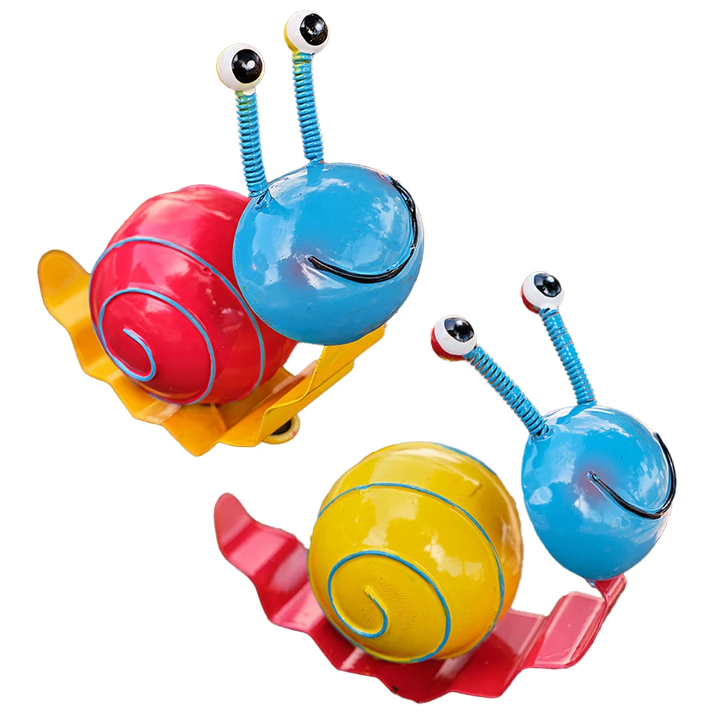 

For Outdoor Spaces Garden Snail Decor Garden Lightweight Design Sturdy Metal Construction Unique And Whimsical