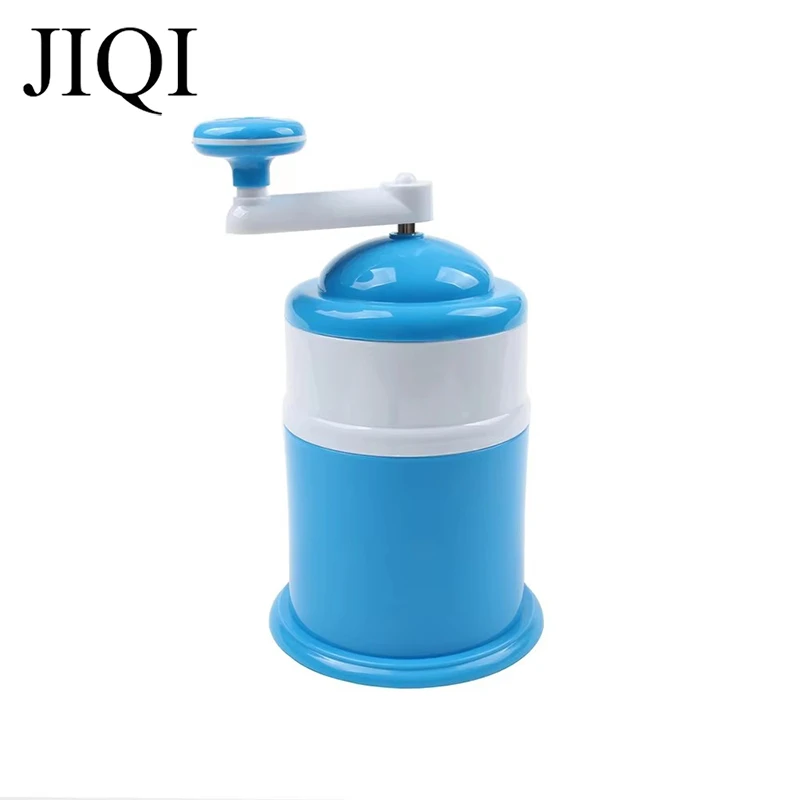 Handle DIY Ice Crusher Manual Multifunction Portable Ice slush Maker home Snow Cone Smoothie Ice Block Making Machine Ice Shaver