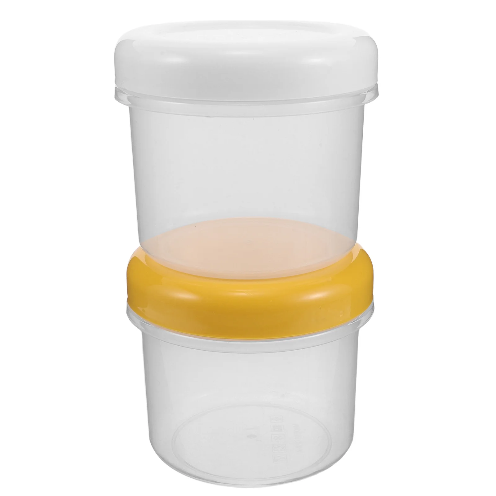 

2pcs Food Storage Container: Semitransparent Spice Jar With Precision Sealing, Compact Seasoning Case For Kitchen Organization,