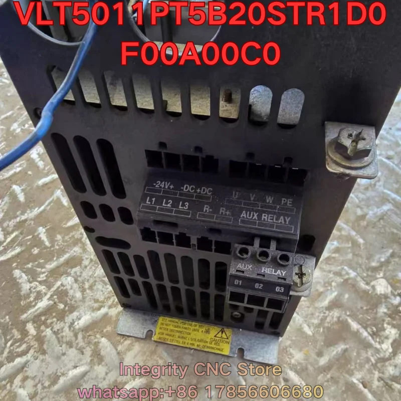 Second-hand  VLT5011PT5B20STR1D0F00A00C0 PLC module function test is normal