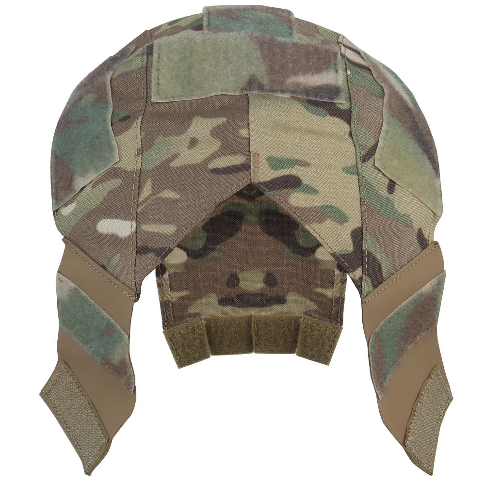 Capa de capacete multicam para caça Airsoft, batalha de guerra CS, pano para estilo MK, assalto militar tático, acessórios para capacete