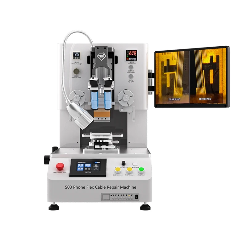 New Desktop LY-TBK 503 Bonding Machine For LCD Repair Green Flex Cable For Mobile Phone TAB COG COF COP ACF