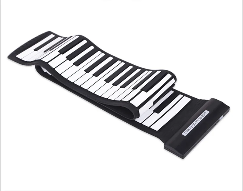 

Factory direct selling 88-key Hand Roll Up Piano Portable Folding Electronic Organ for Music Lovers Playing Accessories