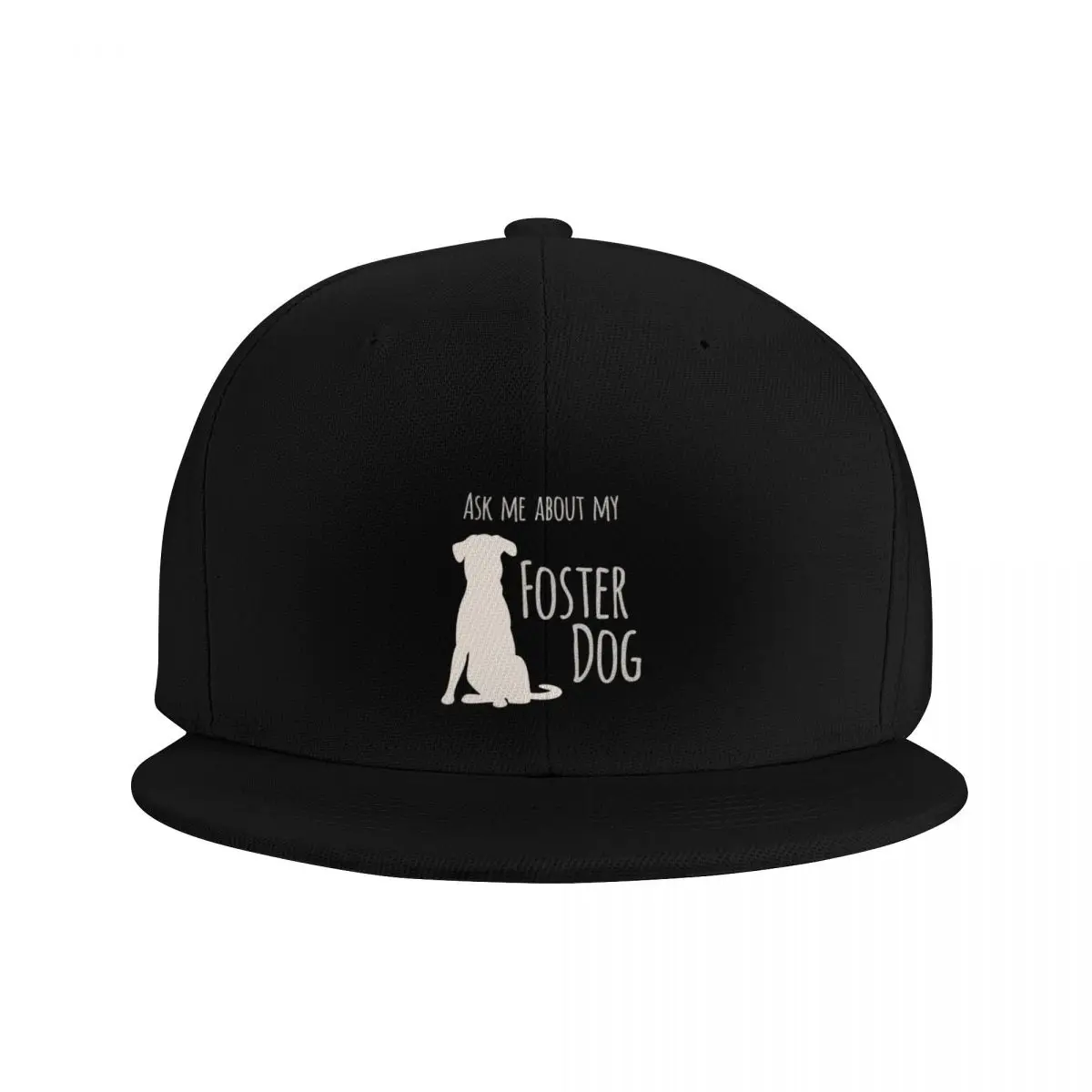 Ask Me About My Foster Dog Tan/Green Palette Baseball Cap Cosplay derby hat Hat Luxury Brand Wild Ball Hat Male Women's