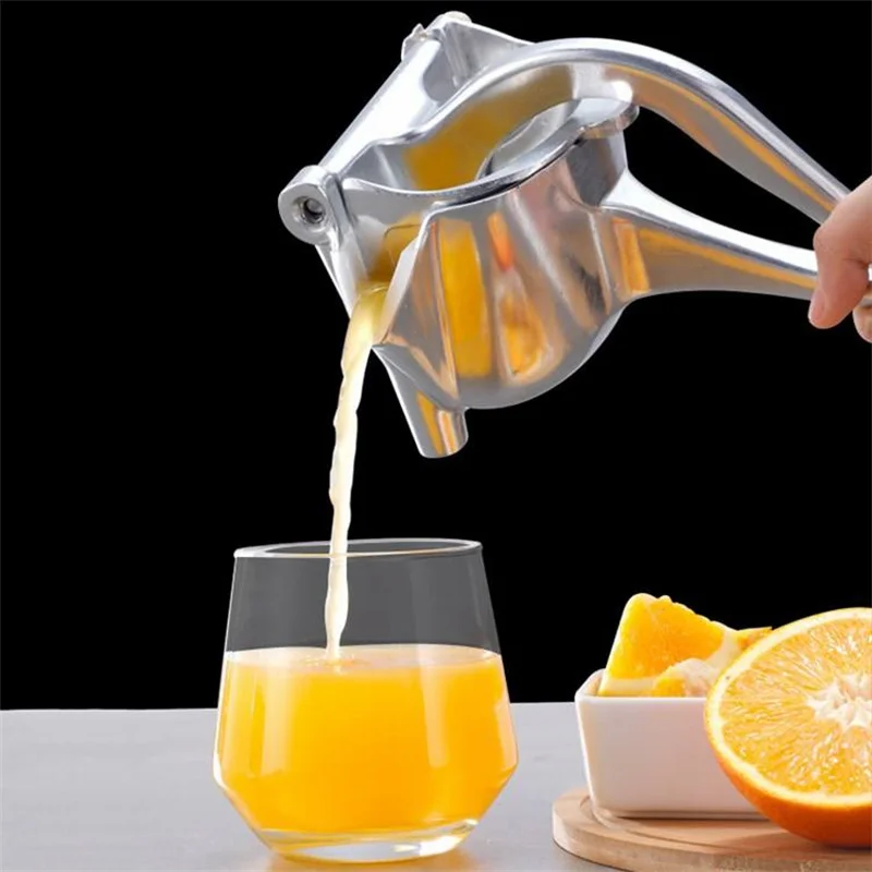 Manual Aluminum Alloy Hand Pressure Juicer Squeezer Pomegranate Orange Lemon Sugar Cane Fresh Juice Fruit Press Juicer Equipment