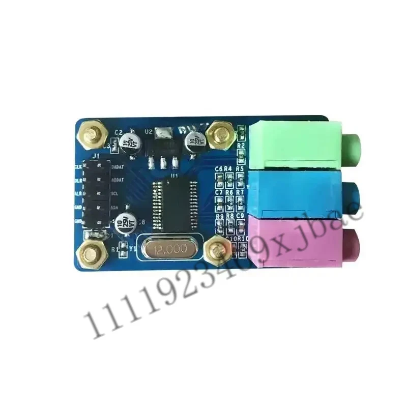 Digital Audio Sampling Processing Module, Stereo Audio Codec Board With Microphone Input And Headphone Amplifier Drive Circuit