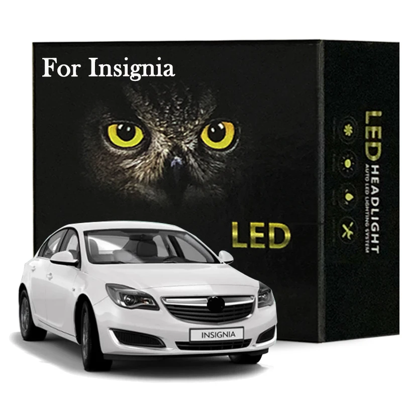 

17Pcs Led Interior Light Kit For Opel Insignia A Vauxhall 2008-2016 2017 Sedan Saloon Estate Hatchback Sports G09 Canbus