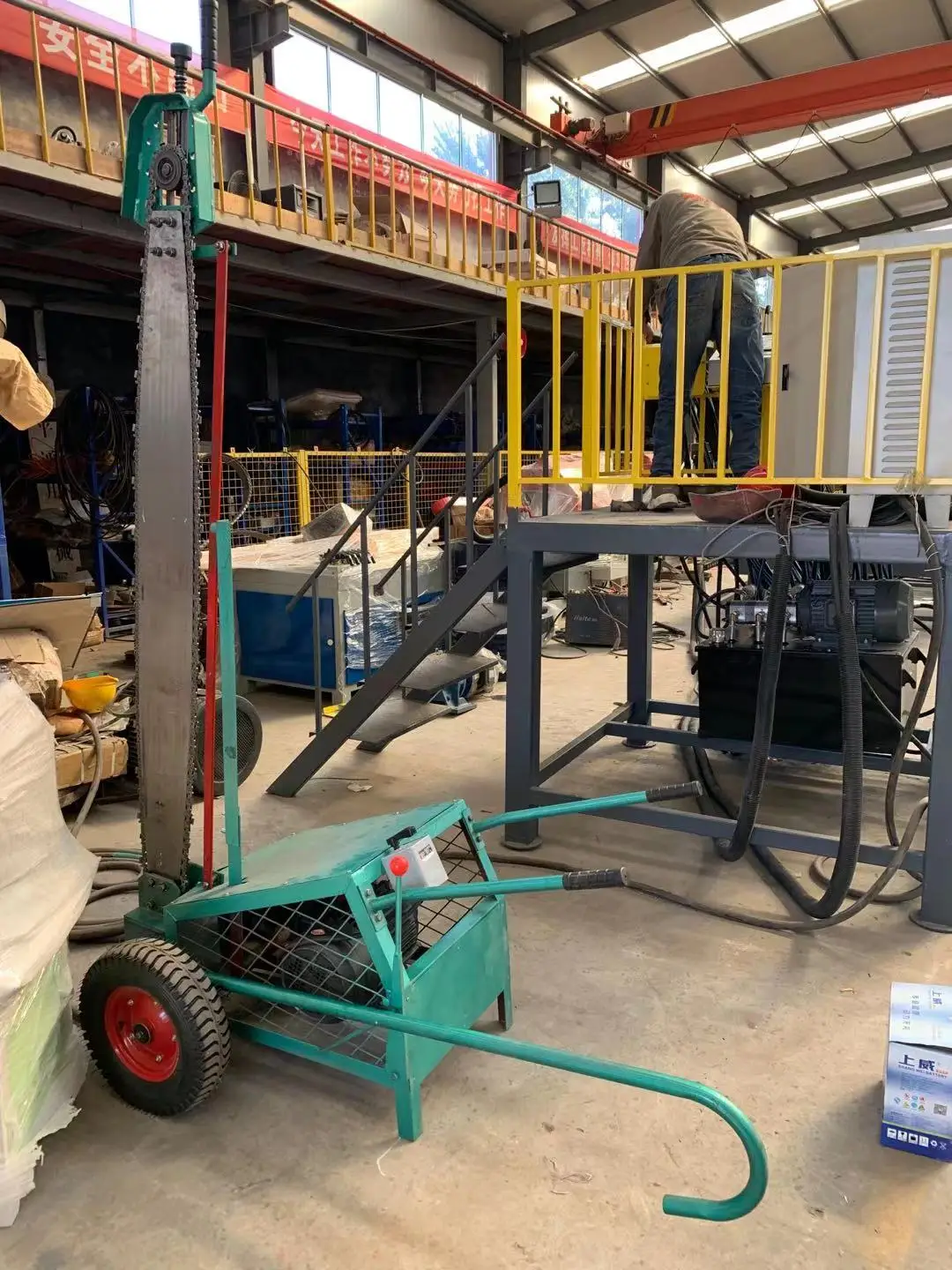 【ساخن】سجل خشبي هيدروليكي كهربائي عالي الكفاءة مع هيكل متين للاستخدام الثقيل #3