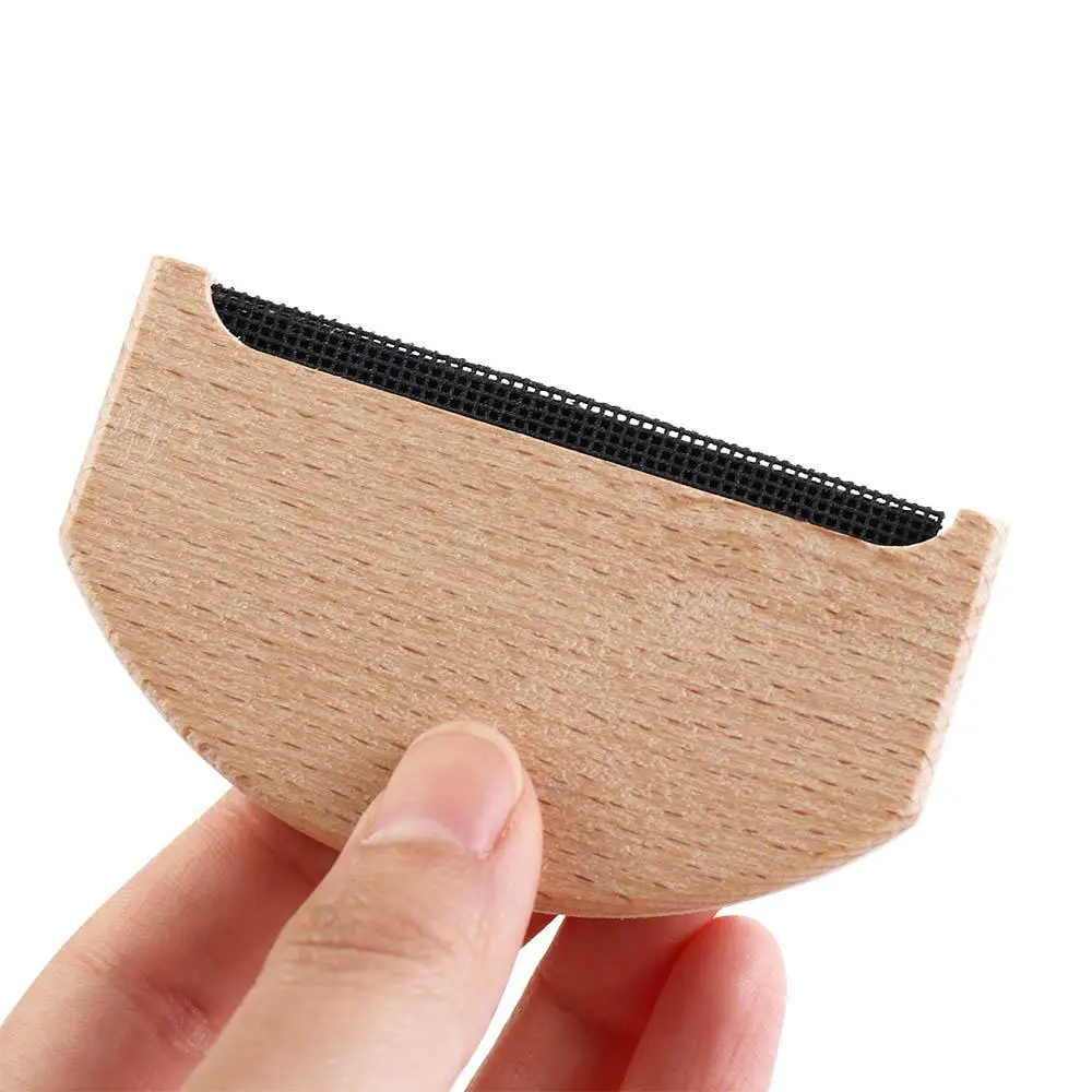 Durable Convenient Fabric Comb Wooden Sweater Clothes Epilator Shaver Lint Trimmer Lint Remover