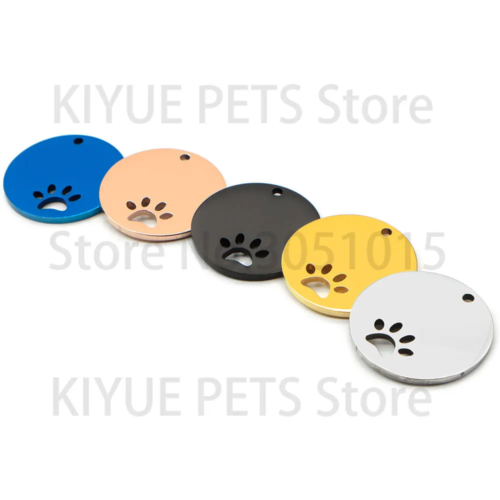 Placas de identificación con nombre antipérdida para perros y gatos - imagen 2