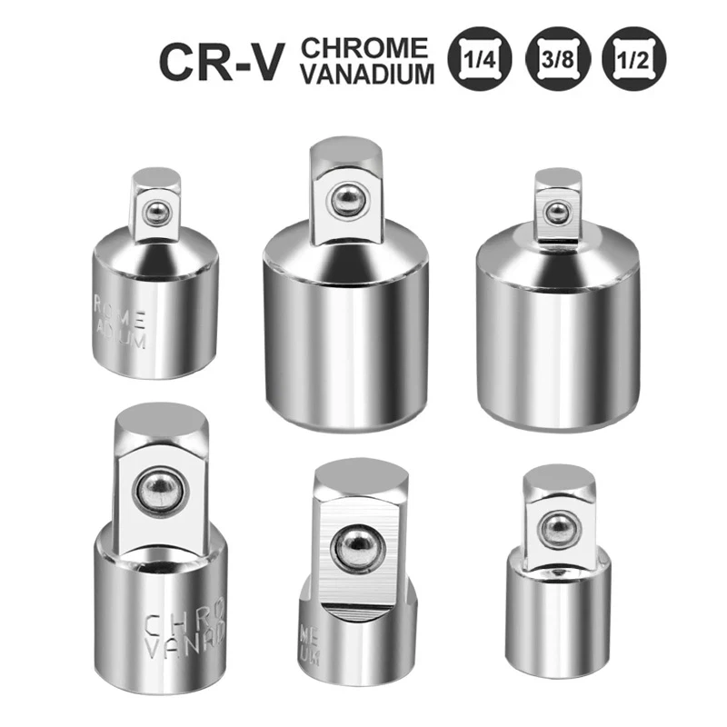Ratchet Wrench Socket Converter Sleeve Head Adapter 1/2 