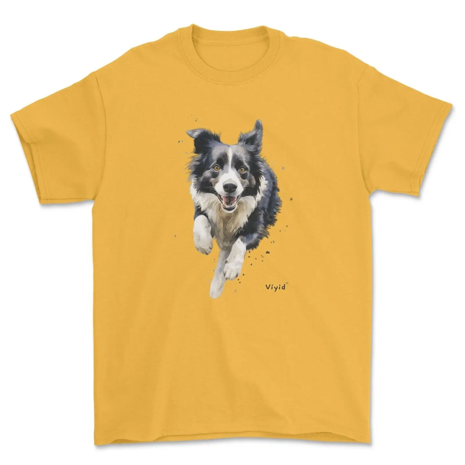 Border Collie T-shirt Dog Lover Gift Dog Mom Dad Birthday Present Unisex Tee Paw