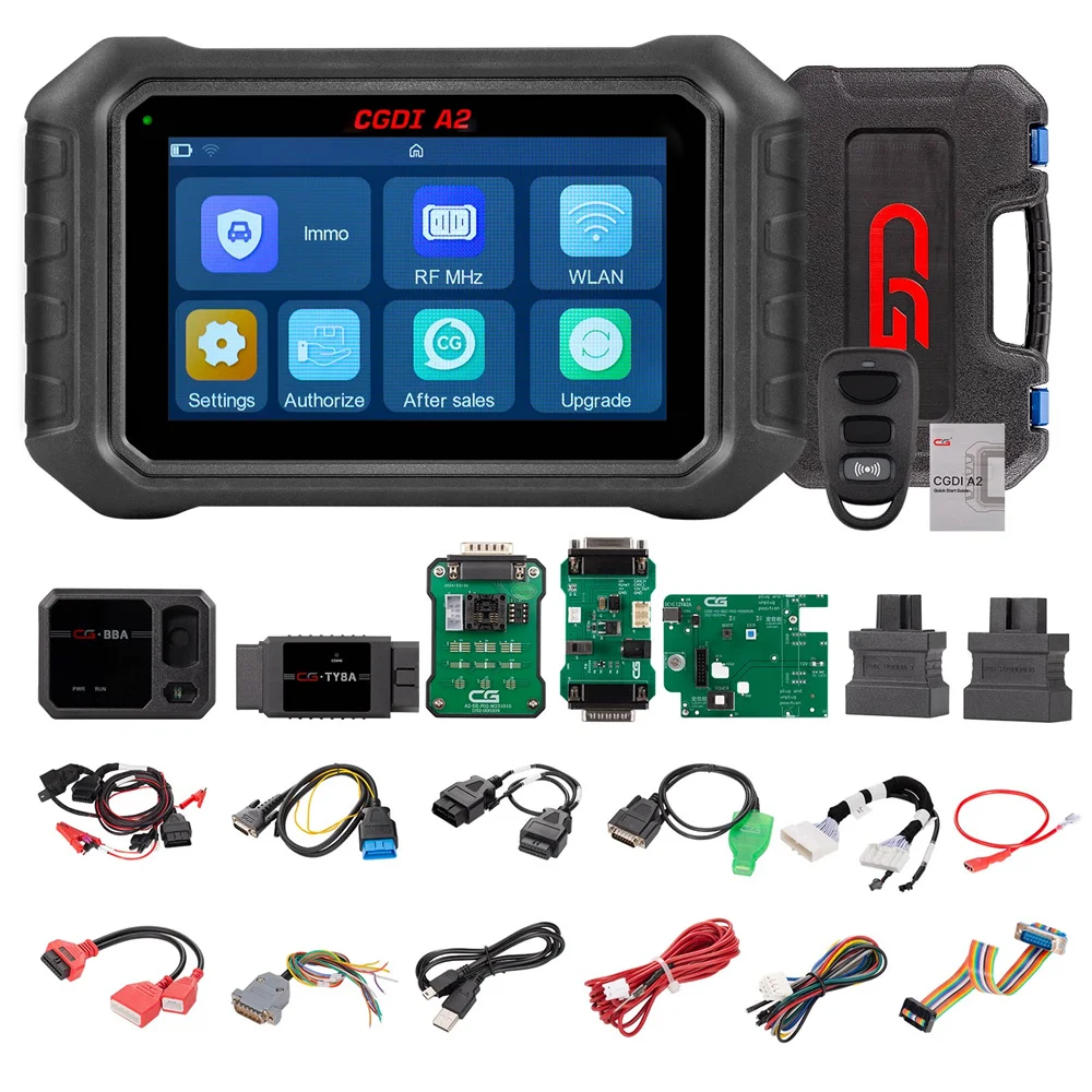 CGDI A2 Premium Edition + BDC-Adapter mit Autorisierung für BMW IMMO Matching Frequency Detection WiFi Connectivity