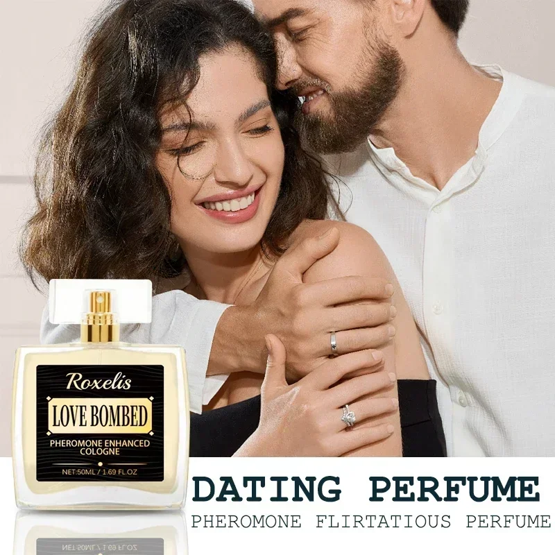 50ml perfumes originais para hombre alta qualidade atração em negrito confiança infundido feromônios de longa duração perfume spray