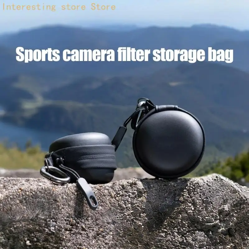 Camera Filter Travel Case with Individual Compartments and Soft Interior 55KC