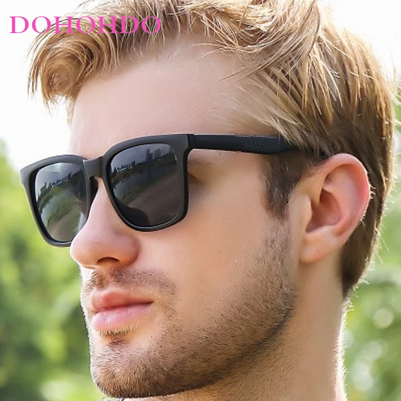 

Brand Designer Sunglasses Male Sunglasses Fishing Driving Glasses Fashion Square Eyes Sunglasses Women UV400 Gafas De Sol Mujer
