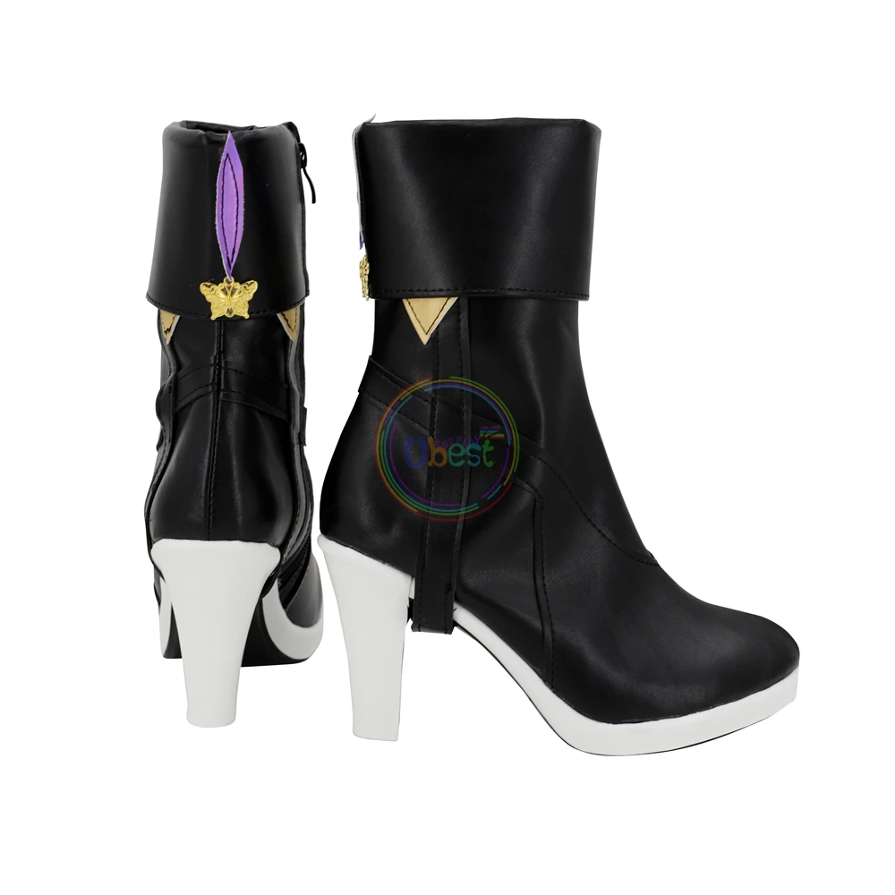 Botas Raiden Mei Cosplay, Sapatos Honkai Impact 3