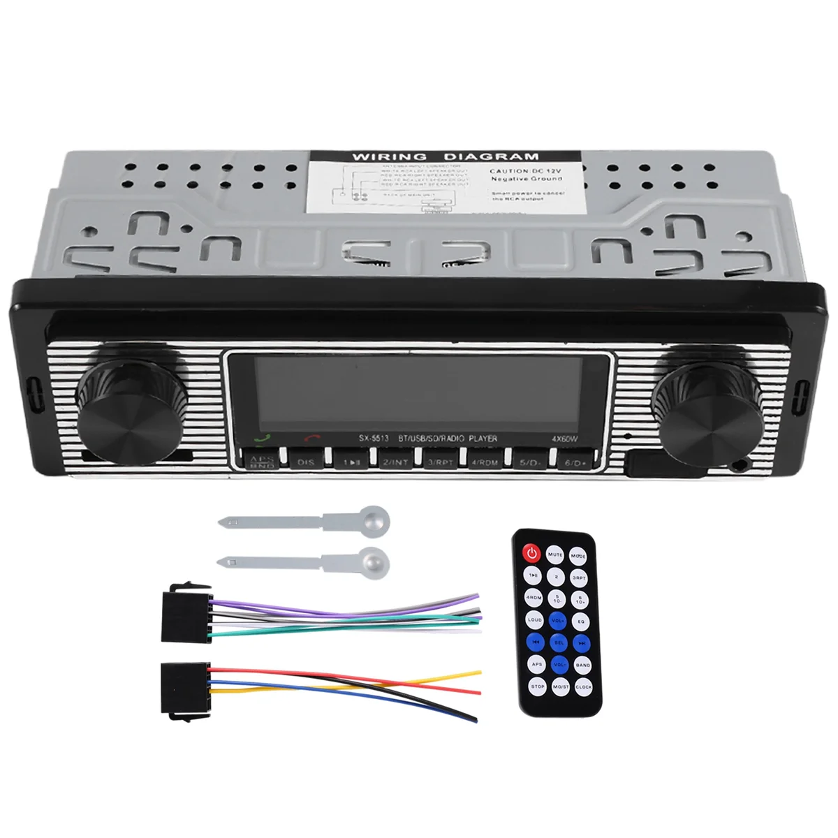 

SWXF Bluetooth Винтаж Автомобильный Радио MP3-плеер Стерео USB AUX Классический Автомобильный Стерео Аудио