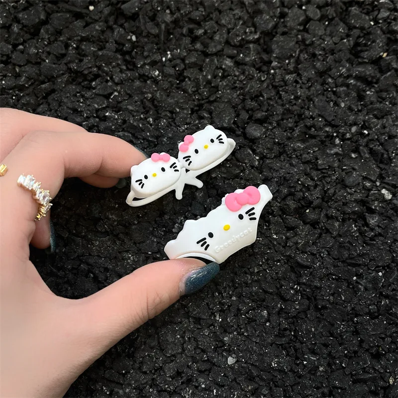 Hallo Kitty Airpods Bikini Zubehör Anime Sanrio niedlich y2k heißes Mädchen kreative Apfel Kopfhörer Kawaii Cartoon Zubehör Geschenke