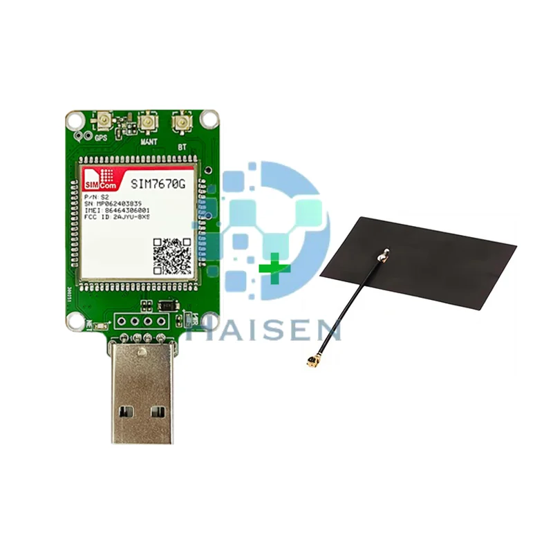 HAISEN SIMCOM SIM7670G-LNGV USB Dongle LTE CAT1 Global Version Module Modem SIM7670G SIM7670