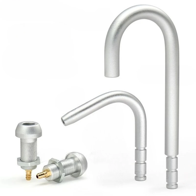Lab Chair Spittoon Comprehensive Machine Accessories, Metal Flushing Pipe, Water Supply Pipe, Mouthwash with Seat, with Elbow .