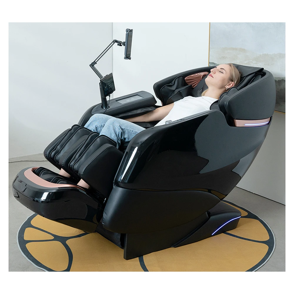 Luxury SL Track 4D Full Body Factory Wholesale High Quality Smart 3d Zero Gravity Home Use Massage Chair For Foot