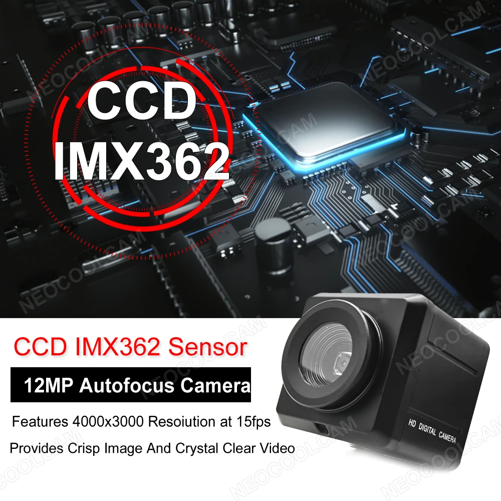 HD 12MP Autofokus Webcam IMX362 4000x3000 MJPG Hochgeschwindigkeits-UVC-USB-PC-Video-Live-Kamera für das Scannen von Meetings und Dokumenten