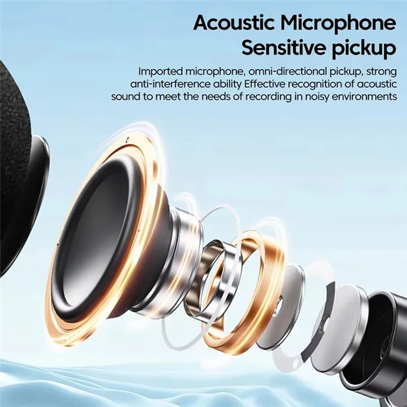 

(Limited Offer) NEW M1 Microphone Wireless Bluetooth Earphones Sports High Fidelity High-Definition Call Noise Cancelling Earpho