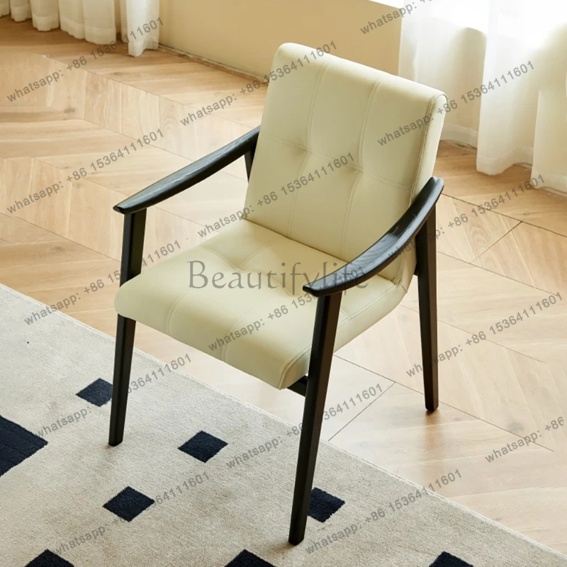 

Dining Chairs Nordic Luxury Arm Premium Dining Chairs Living Room Modern Chaises Salle Manger Furniture