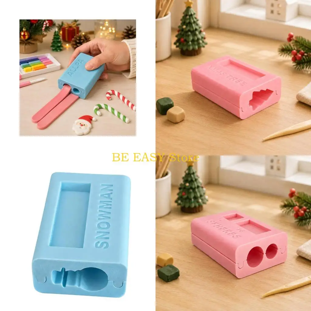 E28F Single Clay Mold Forming Tool for Reduced Sticking and Neat Components in Handmade Jewelry and Decorative Clay Projects