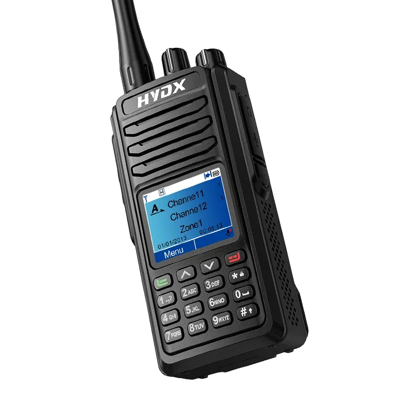 5W D2000Plus DMR Radio AES256 3000channels  Recording Radio GPS Walkie-Talkie