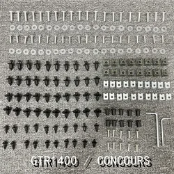 Fairing Bodywork Kit Bolts Screws For Fit For Kawasaki GTR1400 / CONCOURS 2007-2017