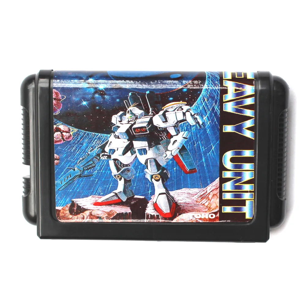 Tarjeta de juego MD de 16 bits de unidad pesada para consolas Sega MegaDrive Genesis de 16 bits
