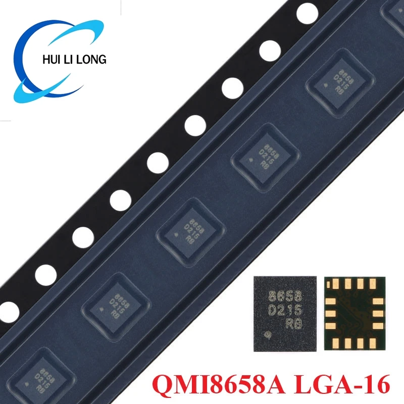 QMI8658 QMI8658A 8658 LGA-16 6-axis Inertial Measurement Unit Gyroscope+Accelerometer Sensor Chip IC New Original