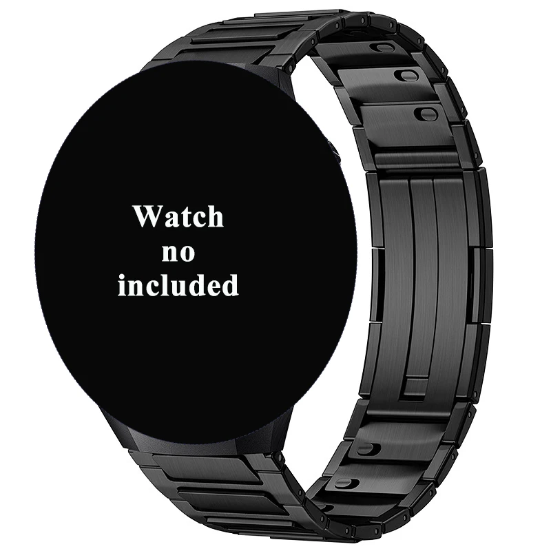 حزام سهل الفك لساعة Huawei Watch Ultimate رفيع للغاية وخفيف الوزن من الفولاذ المقاوم للصدأ لـ GT5 4 3 2 46 مم #4