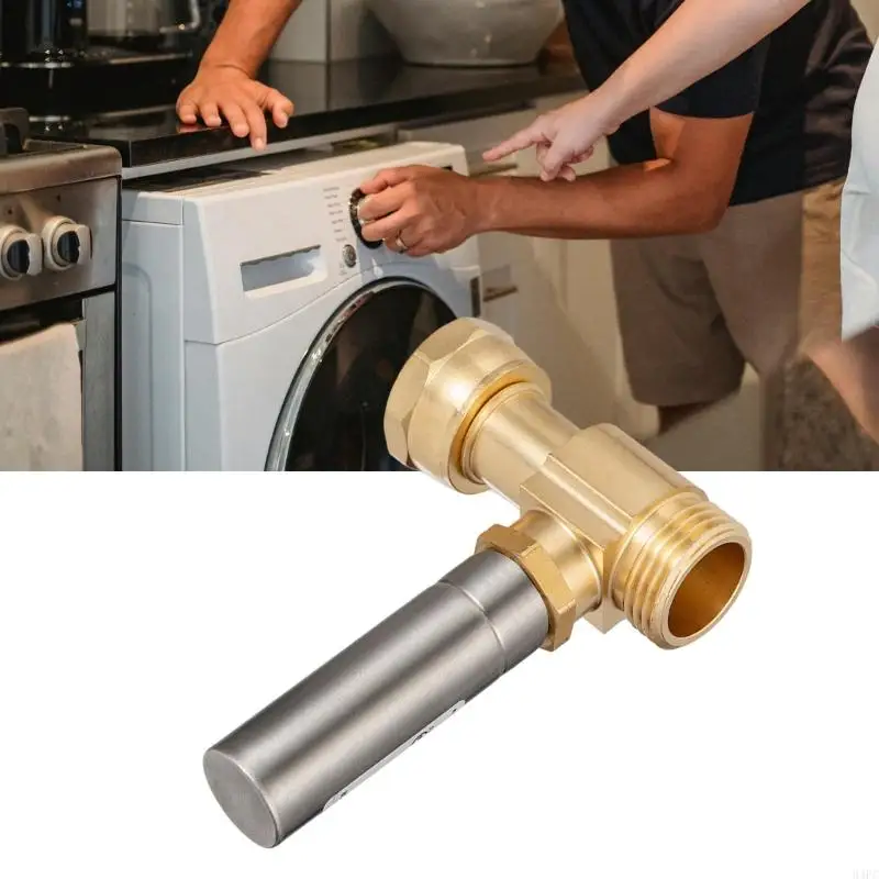 94PC Professional Sturdy Brass Materials Water Hammer Arrestor Thread Portable Accessory for Quiet Washer Operations